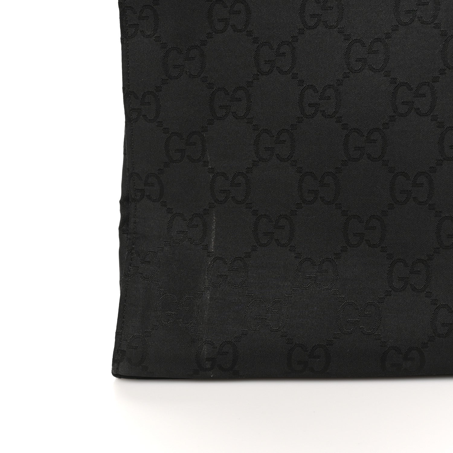 Gucci Nylon Monogram Bamboo Handle Bag Black 11 of 11