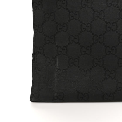 Gucci Nylon Monogram Bamboo Handle Bag Black 11 of 11