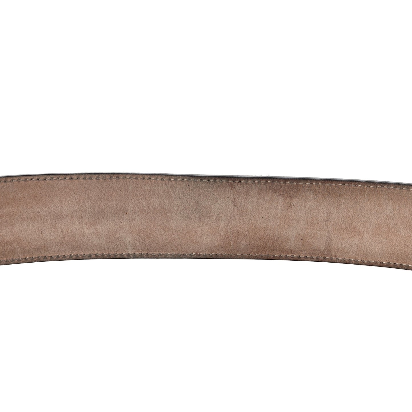 GG Supreme Monogram Selleria Calfskin Interlocking G 40mm Belt 95 38 Beige Ebony Cocoa
