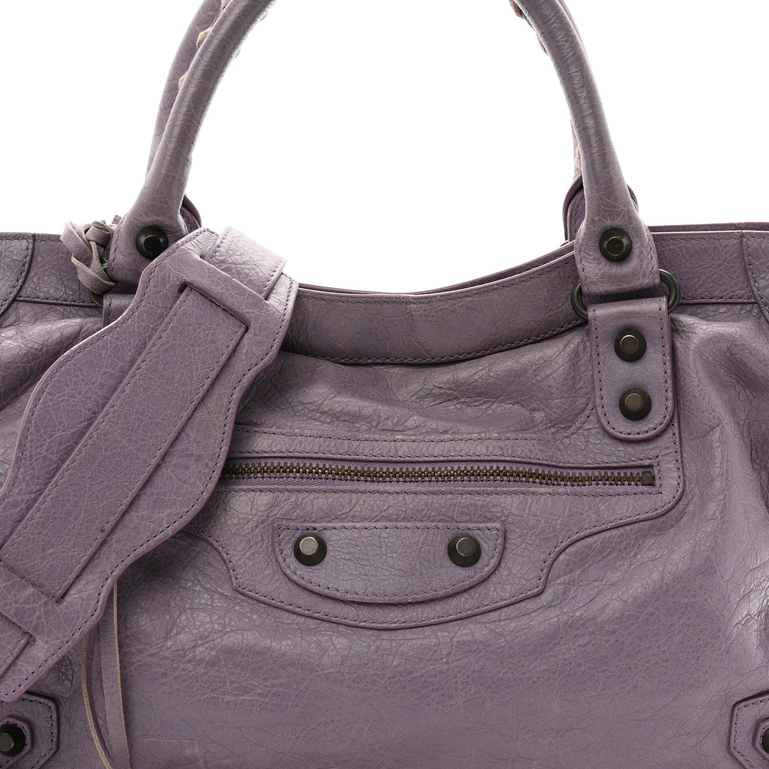 Balenciaga Agneau Classic Hardware City Glycine 9 of 11