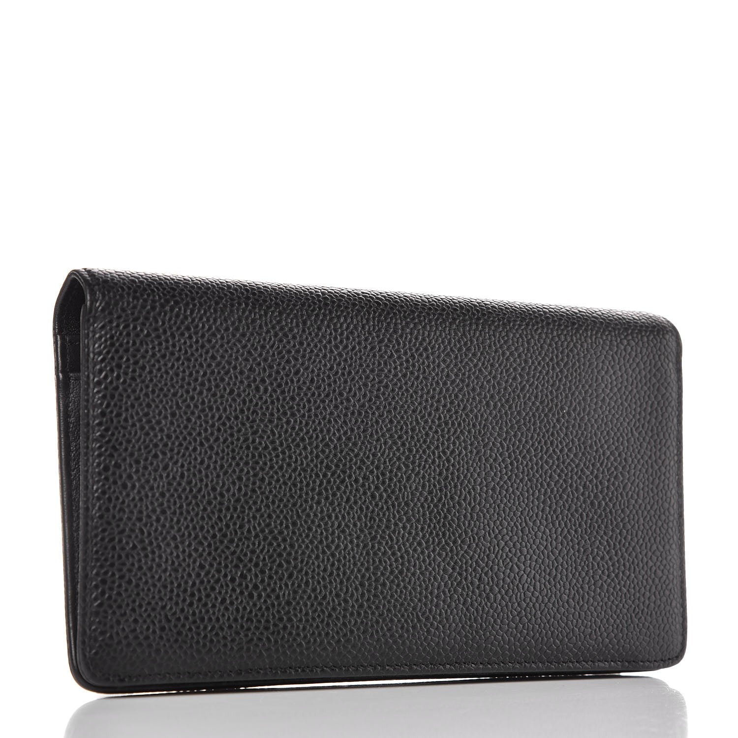 Chanel Caviar Timeless CC Yen Wallet Black 3 of 9