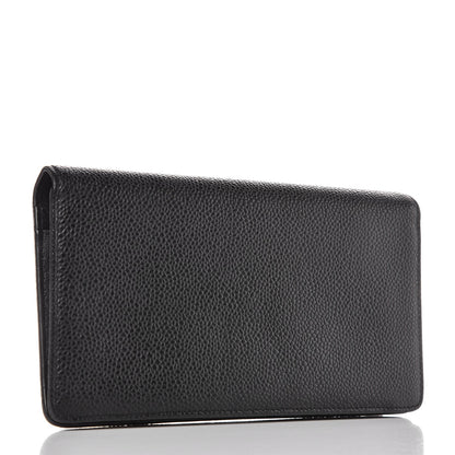 Chanel Caviar Timeless CC Yen Wallet Black 3 of 9