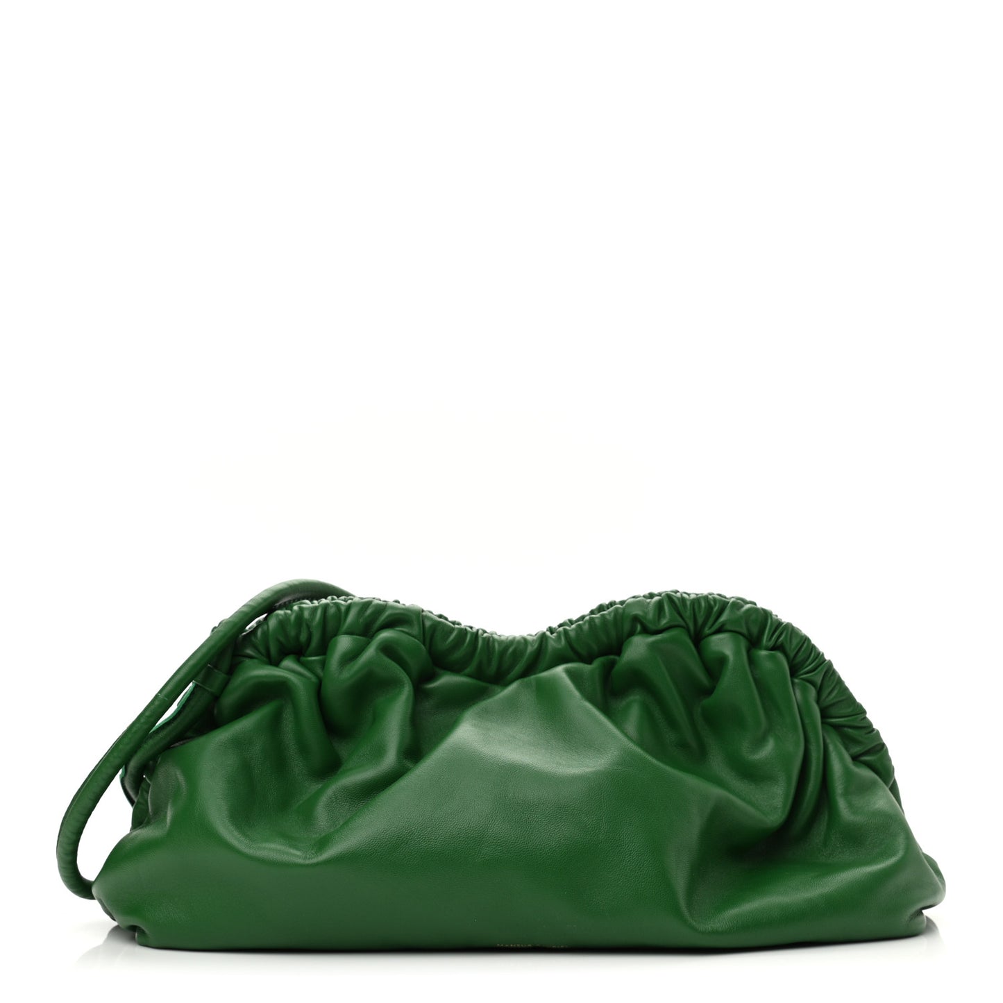 Lambskin Cloud Clutch Leaf