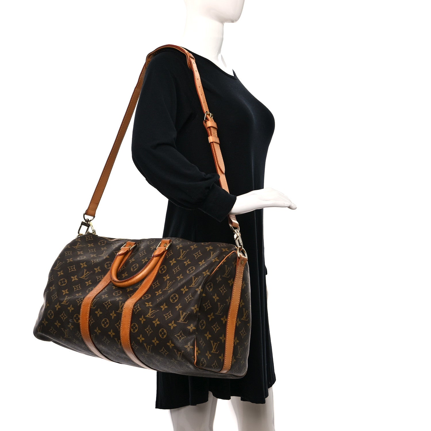 Louis Vuitton Monogram Keepall Bandouliere 45 2 of 11