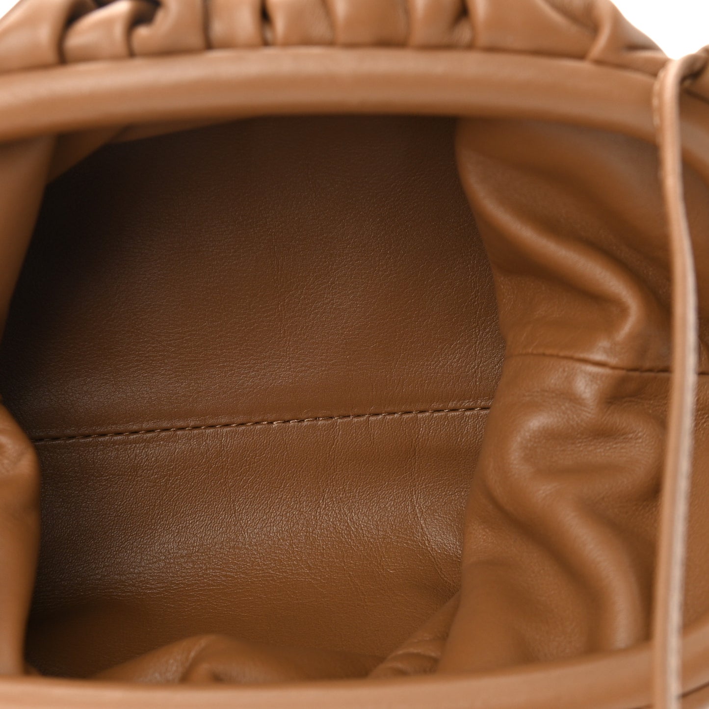 Butter Calfskin The Mini Pouch Camel