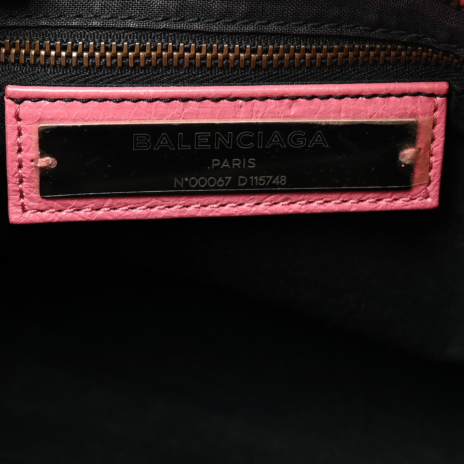 Balenciaga Agneau Classic Hardware City Rose Hortensia 6 of 10