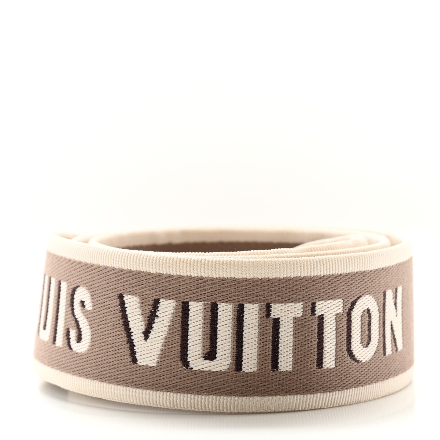 Louis Vuitton Jacquard Diane Shoulder Strap Tourterelle Creme 2 of 4