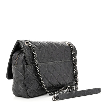 Chanel Iridescent Caviar Quilted Small Chic Flap Grey 3 of 13