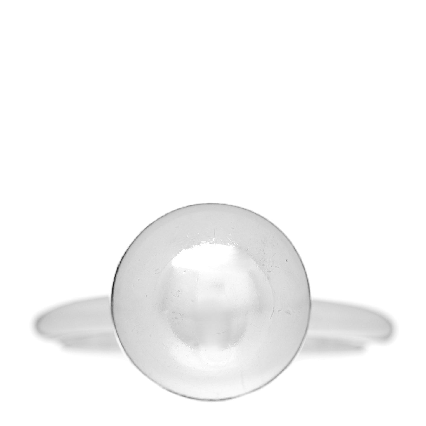 Sterling Silver 12mm HardWear Ball Ring 58 8.5