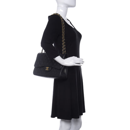 Chanel Caviar Quilted Jumbo Double Flap Black 2 of 11