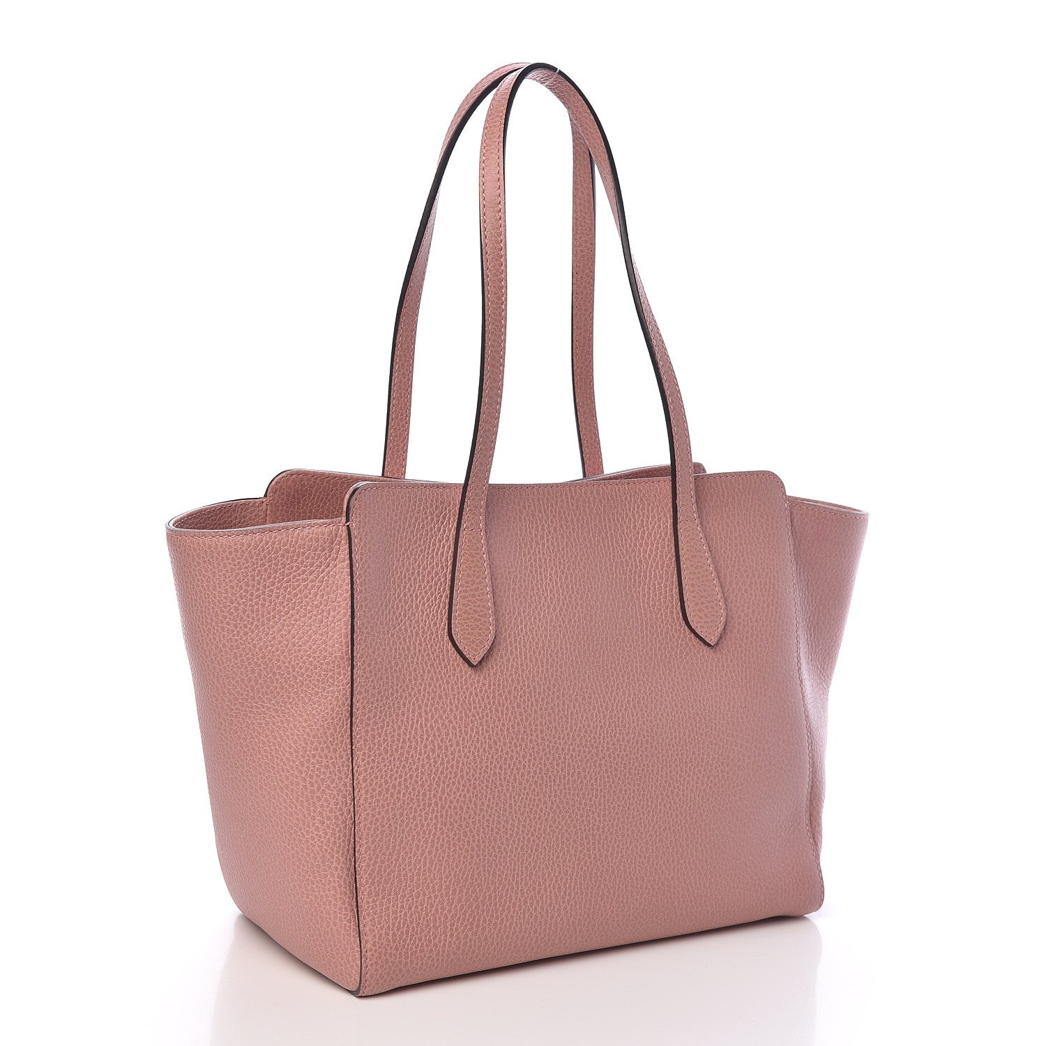 Gucci Dollar Calfskin Small Swing Tote Soft Pink 3 of 12