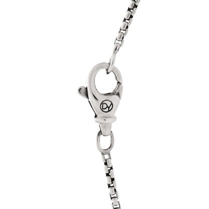 David Yurman Sterling Silver 1.7mm Baby Box Chain Necklace 20" 4 of 4