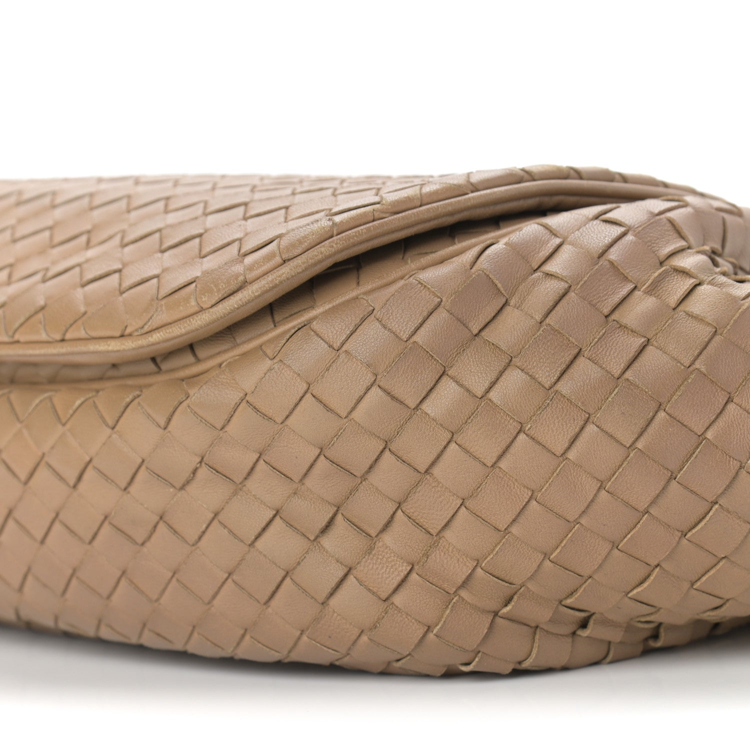 Bottega Veneta Nappa Intrecciato Small Messenger Flap Walnut 10 of 12