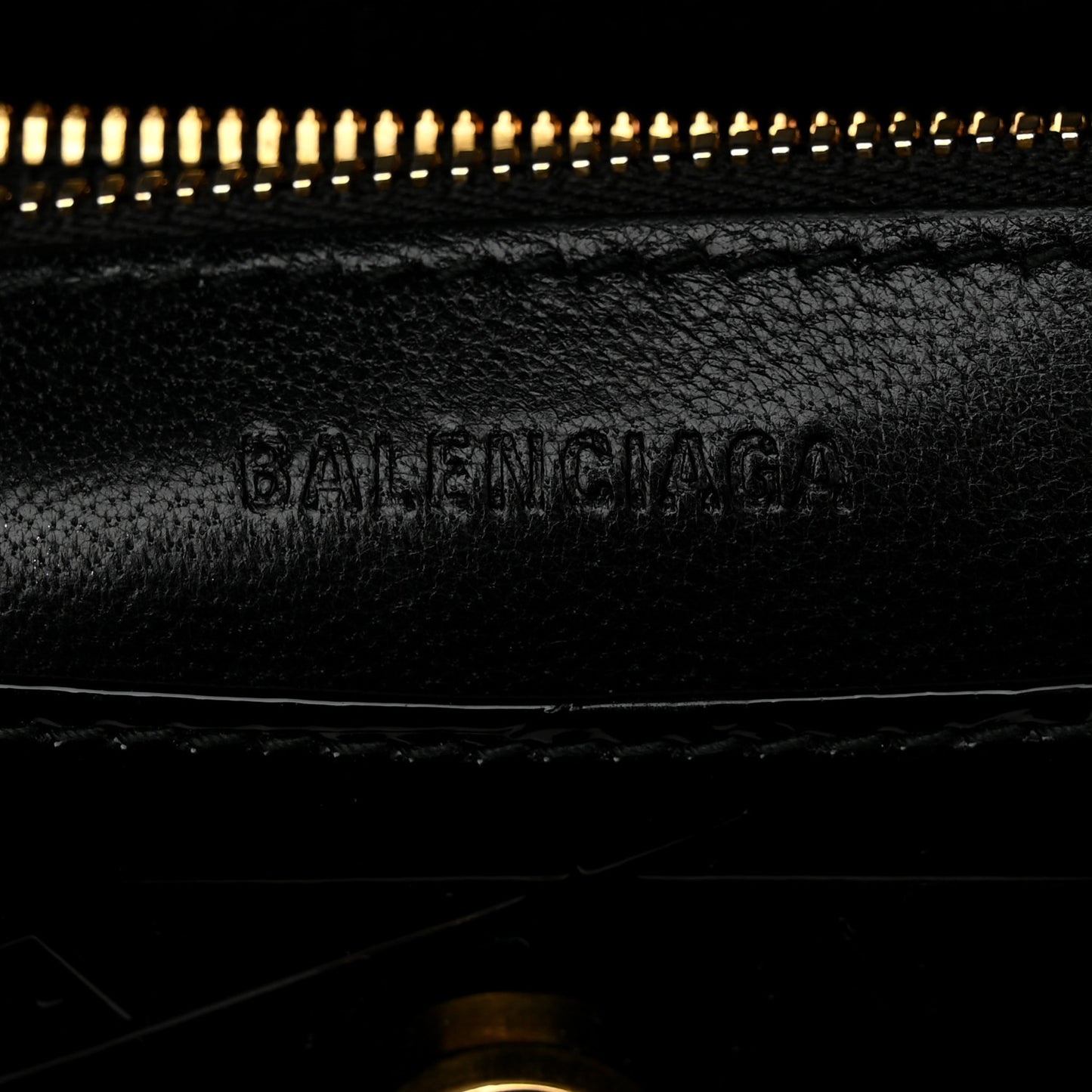 Patent Losange Monogram Embossed BB Wallet On Chain Black