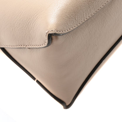 Chloe Calfskin Fedora Satchel Taupe 8 of 9