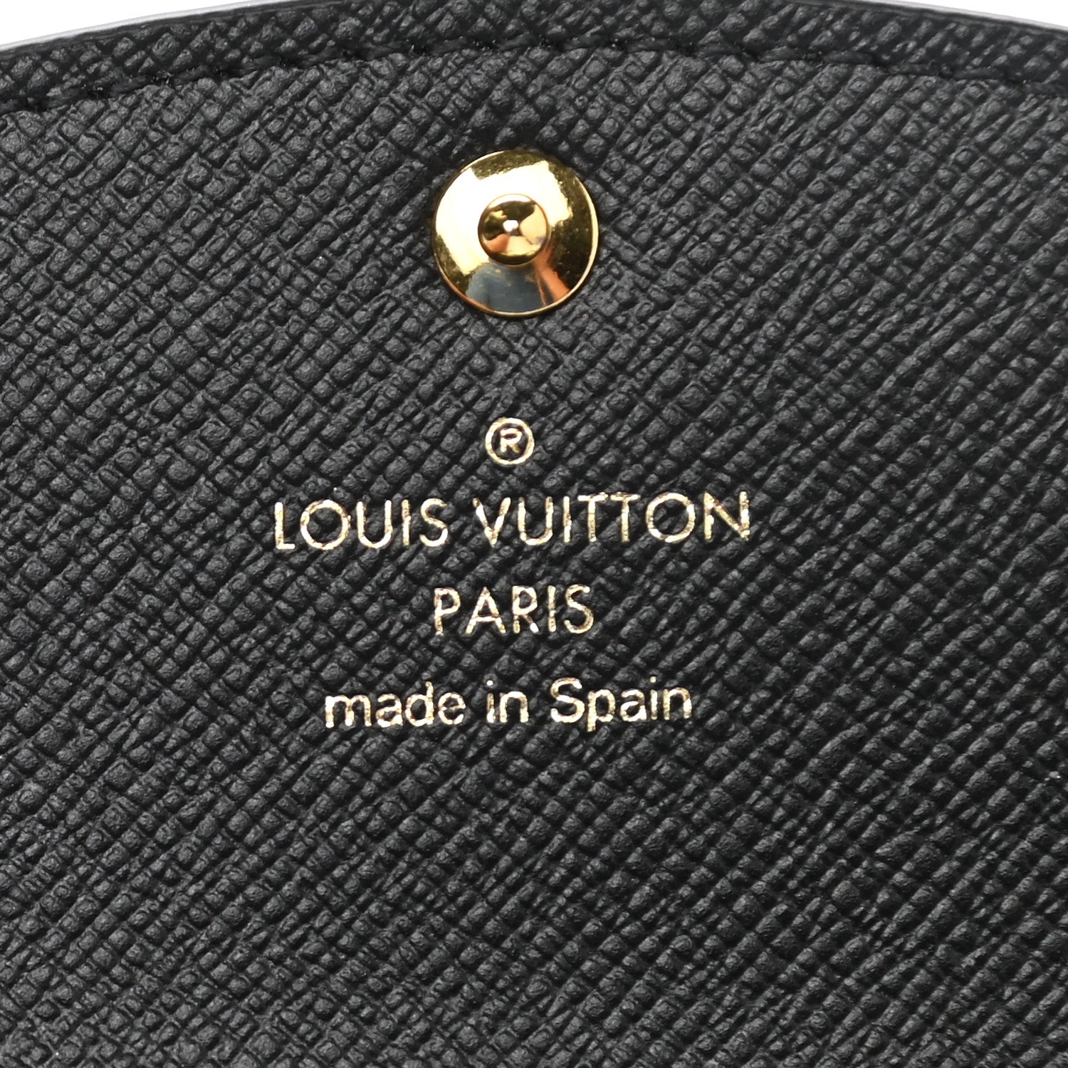 Louis Vuitton Monogram Giant Wild At Heart Rosalie Coin Purse Black 6 of 7