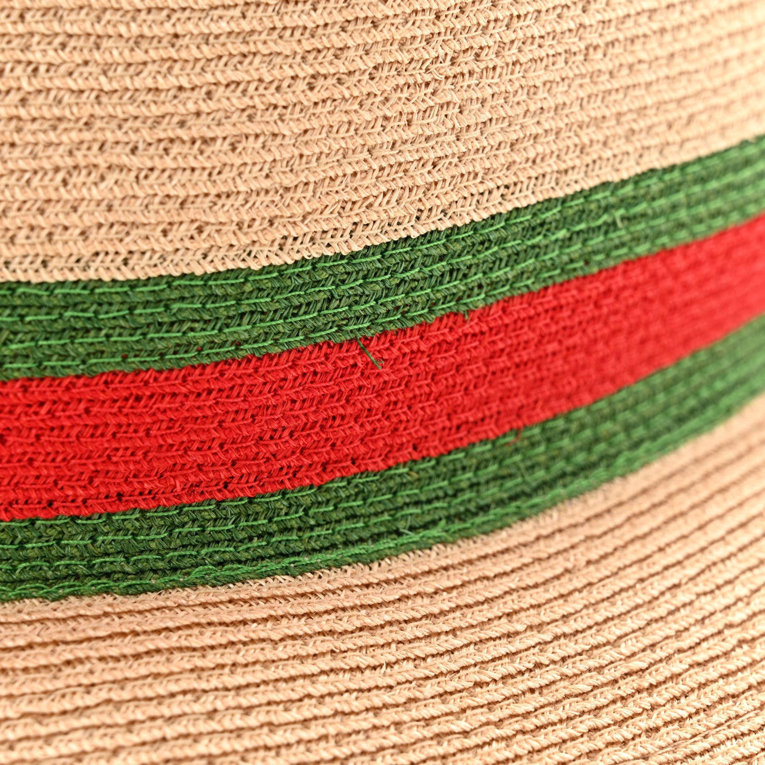 Gucci Abaca Straw Web Fedora Hat L 10 of 11