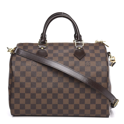 Louis Vuitton Damier Ebene Speedy Bandouliere 30 1 of 11