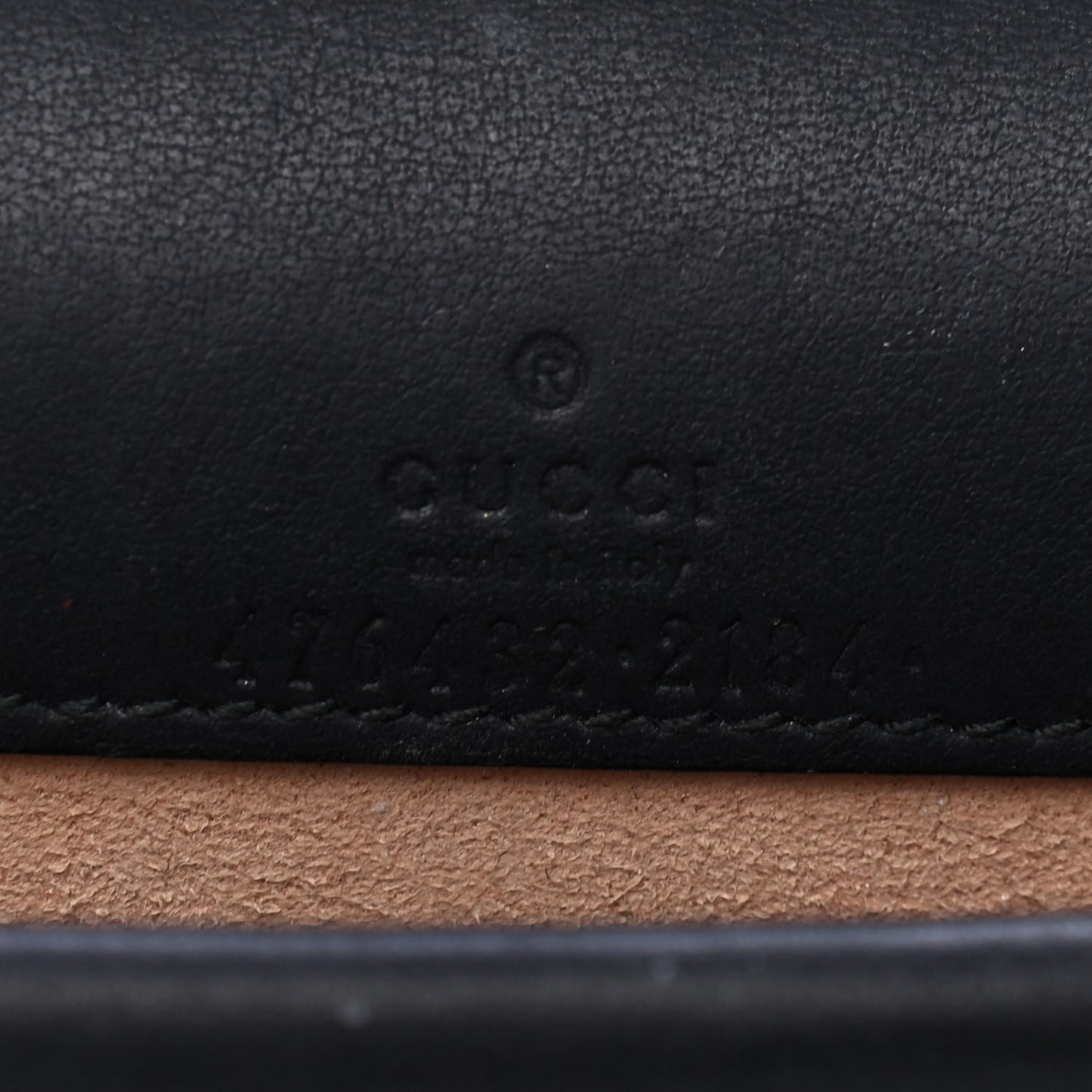 Suede Super Mini Dionysus Shoulder Bag Black