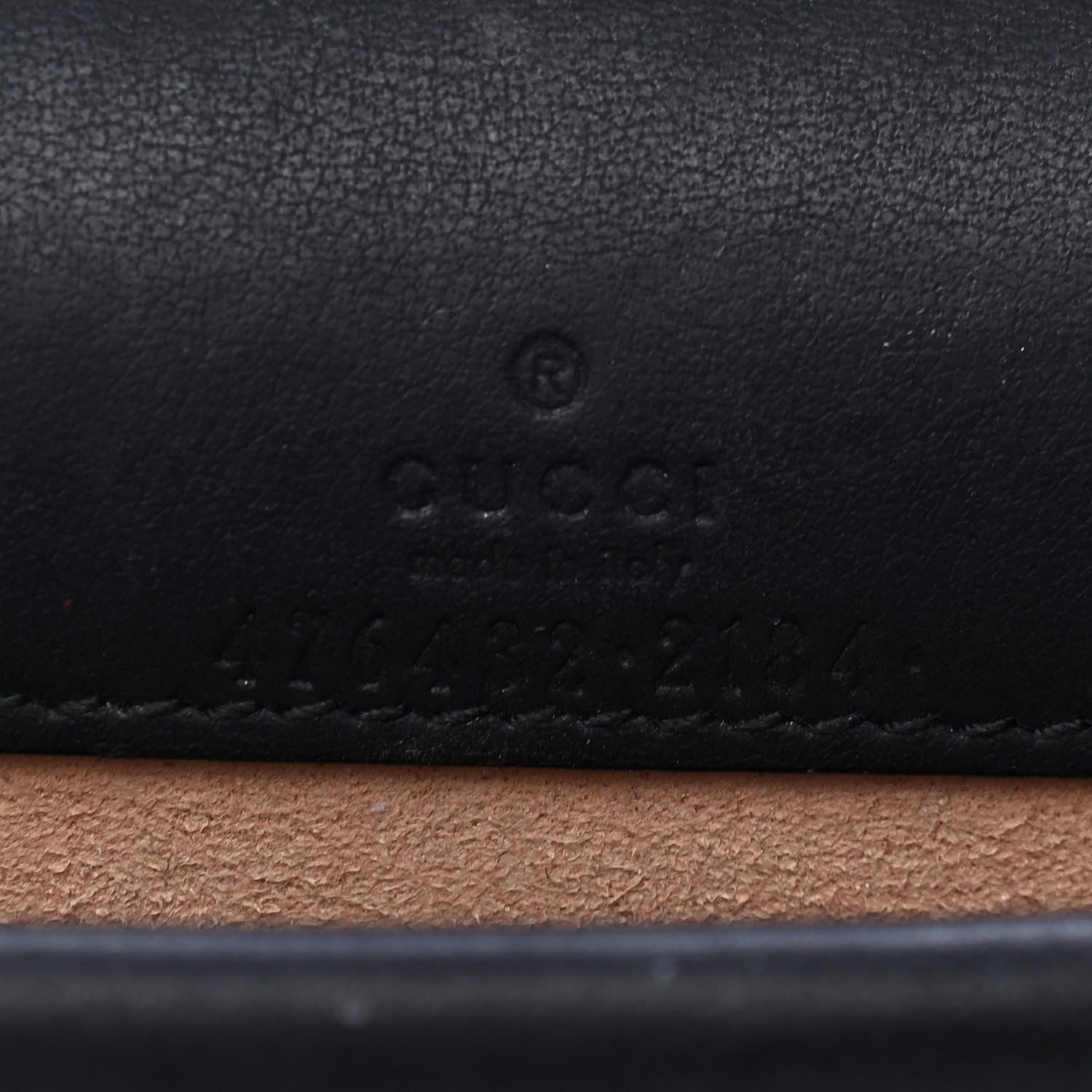 Gucci Suede Super Mini Dionysus Shoulder Bag Black 5 of 5