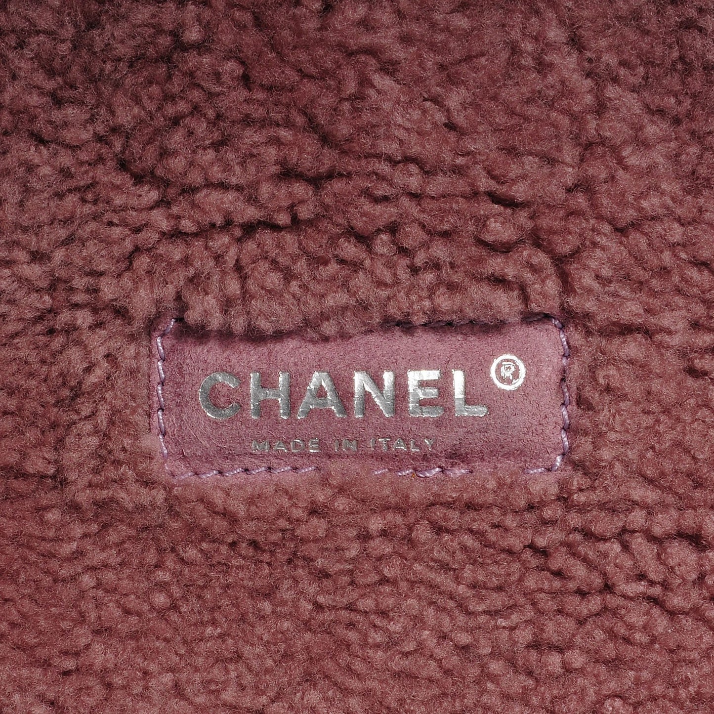 Shearling Quilted Medium Flap