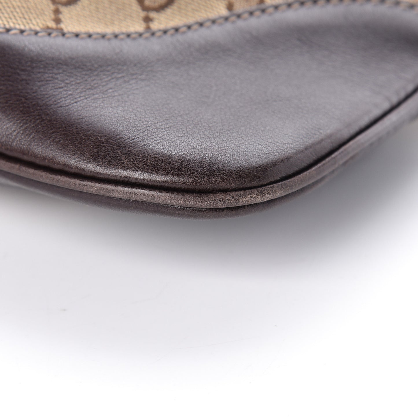 Monogram Web Jackie O Bouvier Hobo Dark Brown
