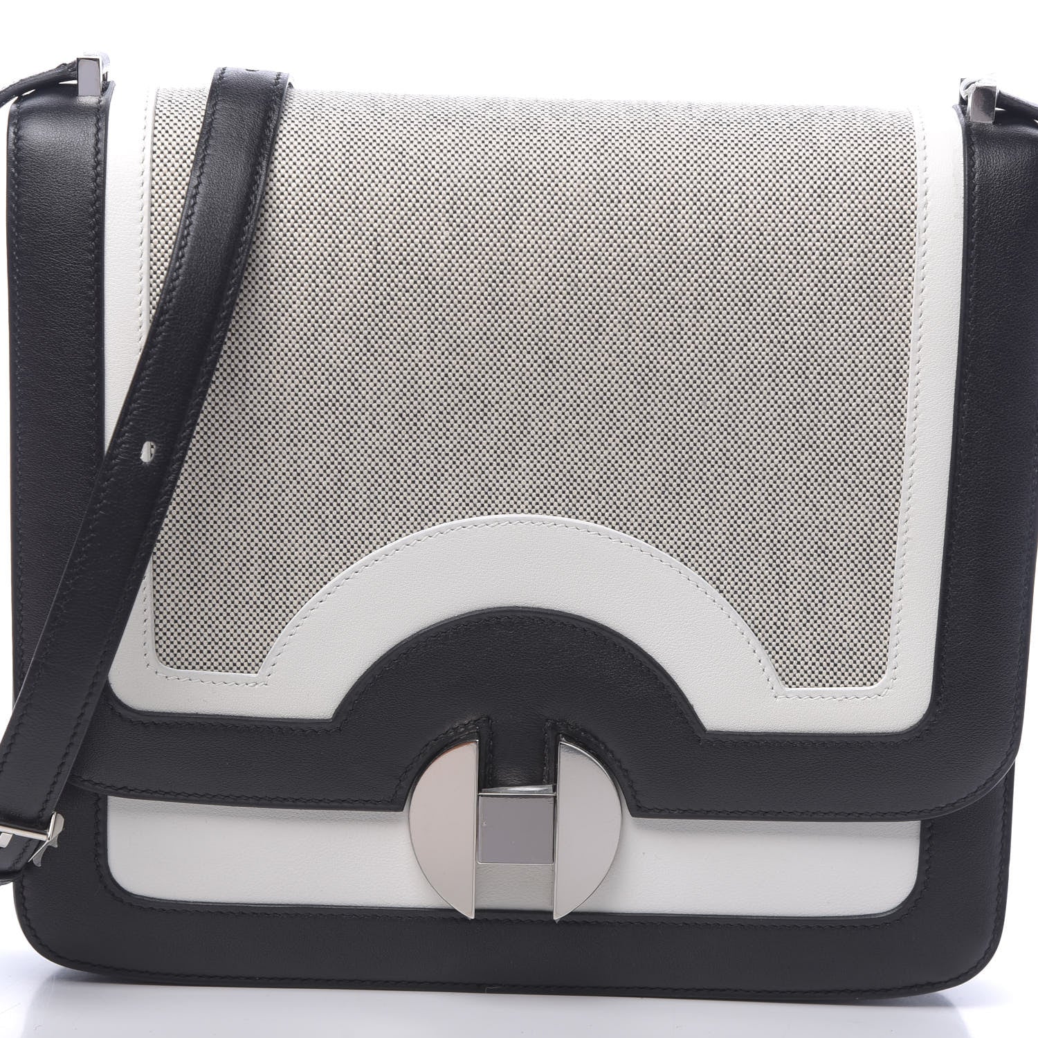 Hermes Toile Swift 2002 26 Ecru Black White 11 of 14
