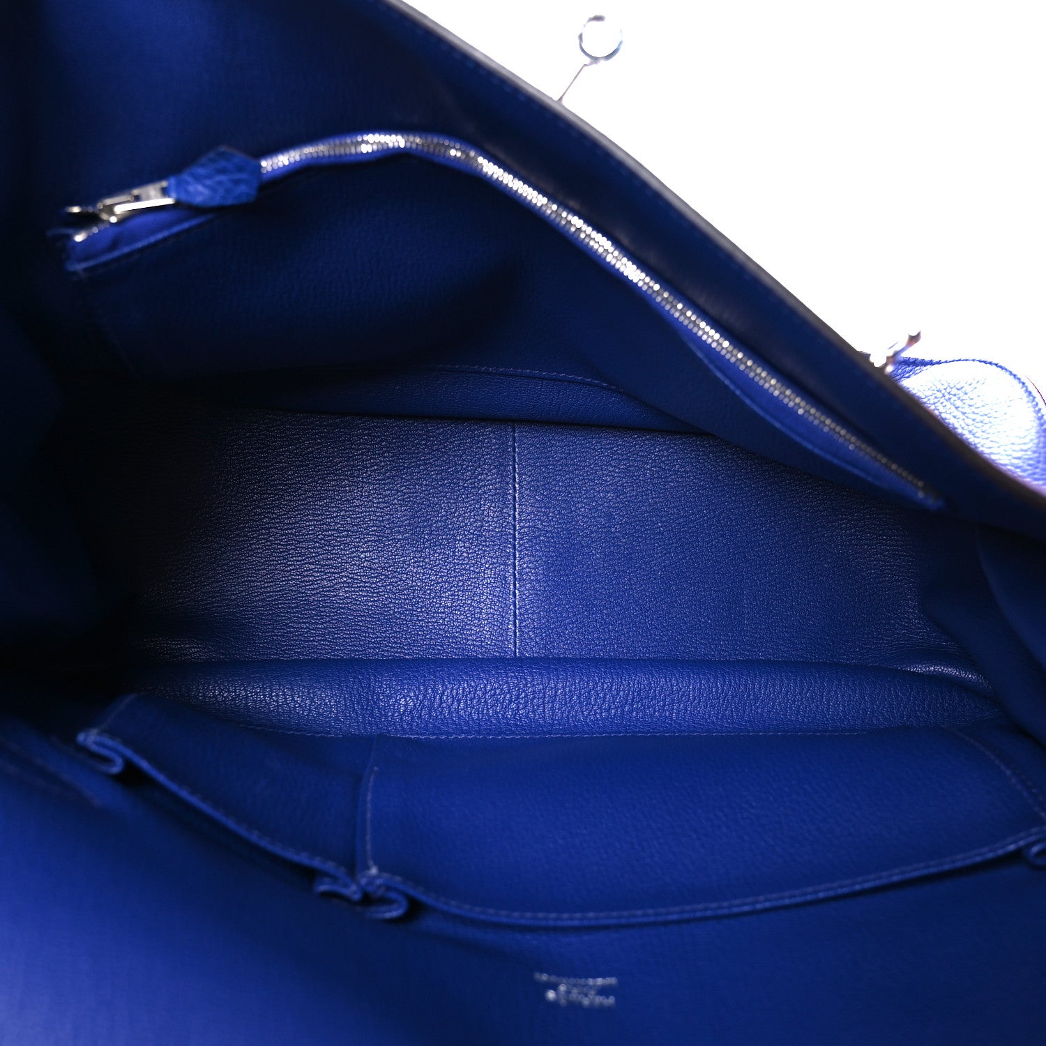 Hermes Taurillon Clemence Jypsiere 34 Bleu Electrique 5 of 11