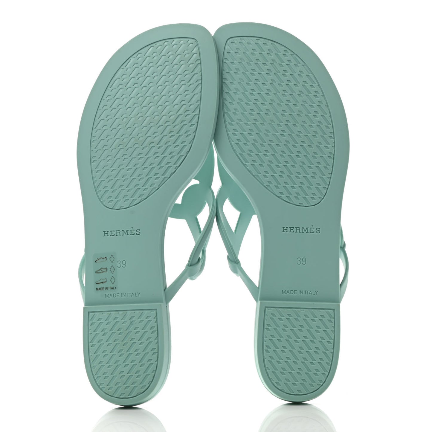 Rubber Womens Egerie Sandals 39 Vert Embrun