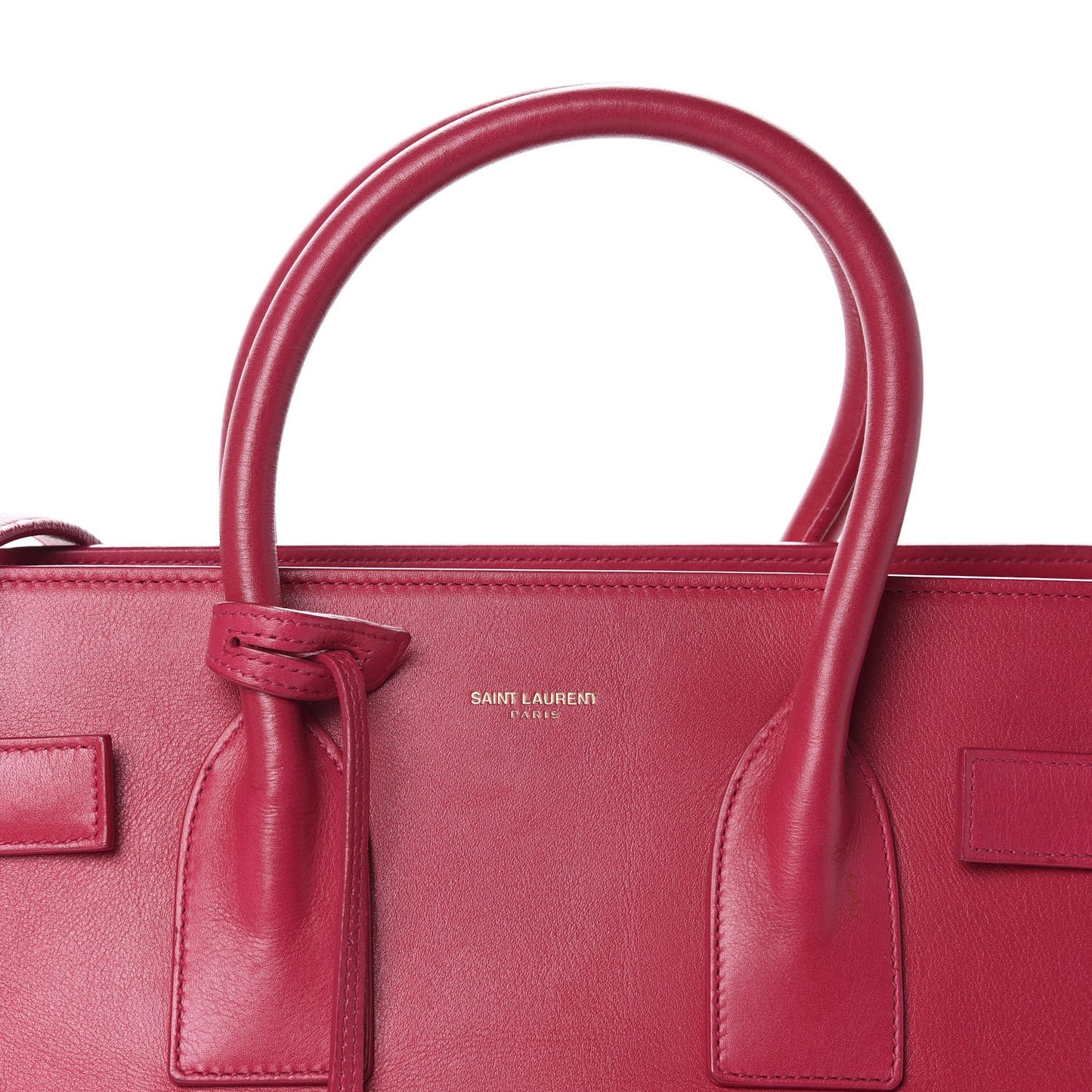 Calfskin Small Sac De Jour Lipstick Fuchsia