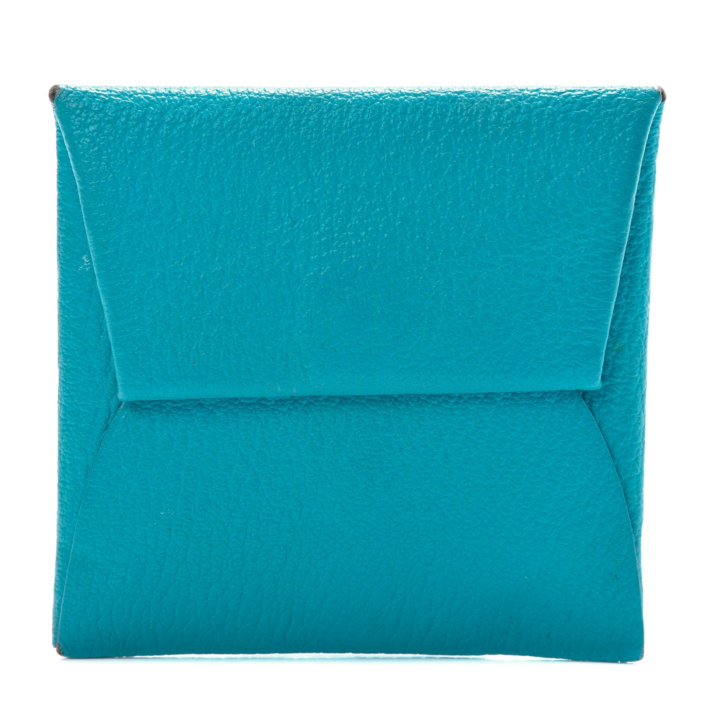 Chevre Mysore Bastia Coin Purse Turquoise