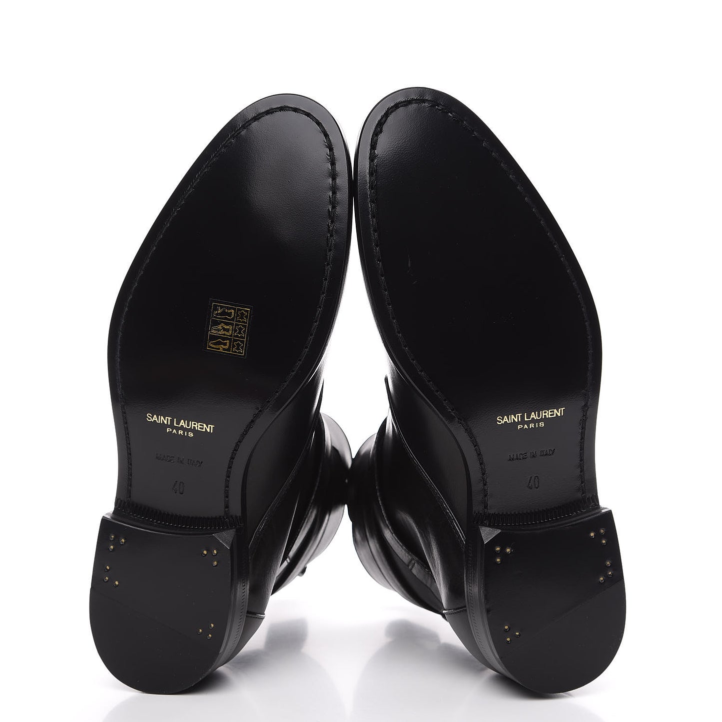 Calfskin Dare 25 Jodhpur Ankle Boots 40 Black