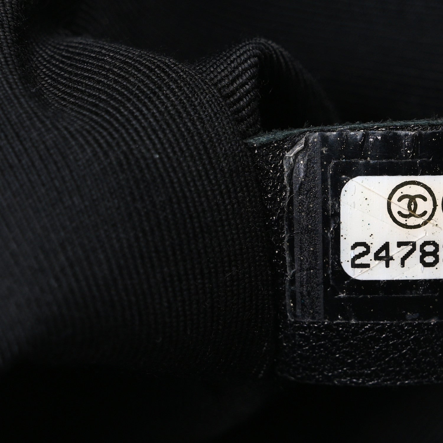 Chanel Lambskin Quilted Medium Boy Flap Black 7 of 10