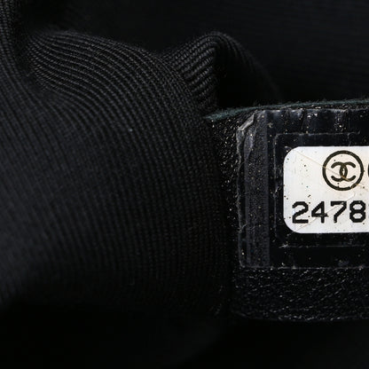Chanel Lambskin Quilted Medium Boy Flap Black 7 of 10