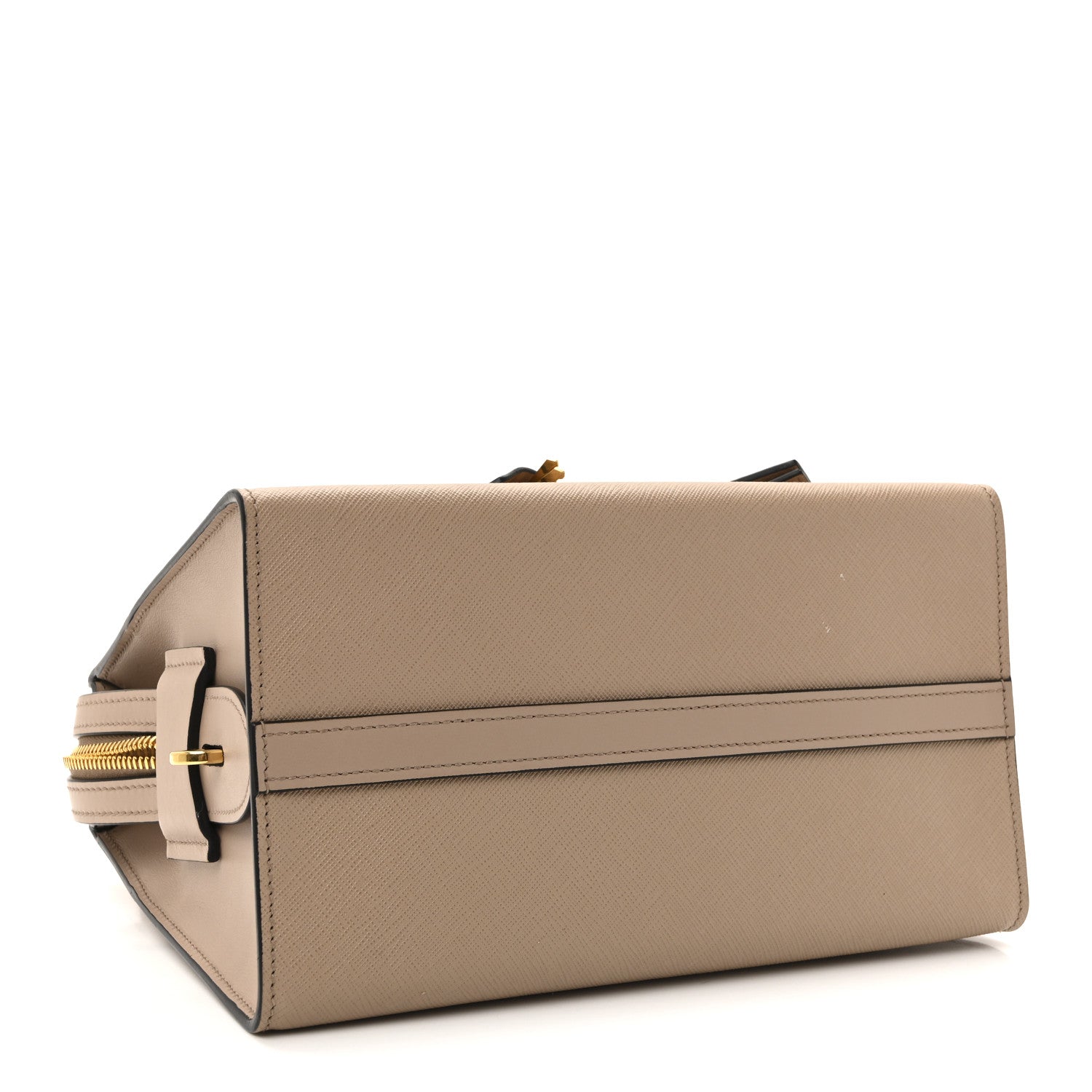 Prada Saffiano City Calf Small Esplanade Tote Cammeo 4 of 9