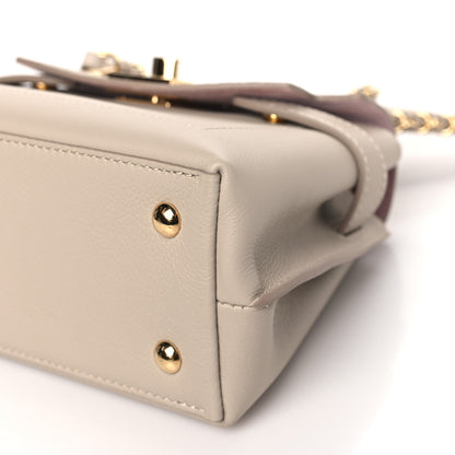 Louis Vuitton Soft Calfskin Mini Lockme Ever Greige 9 of 9