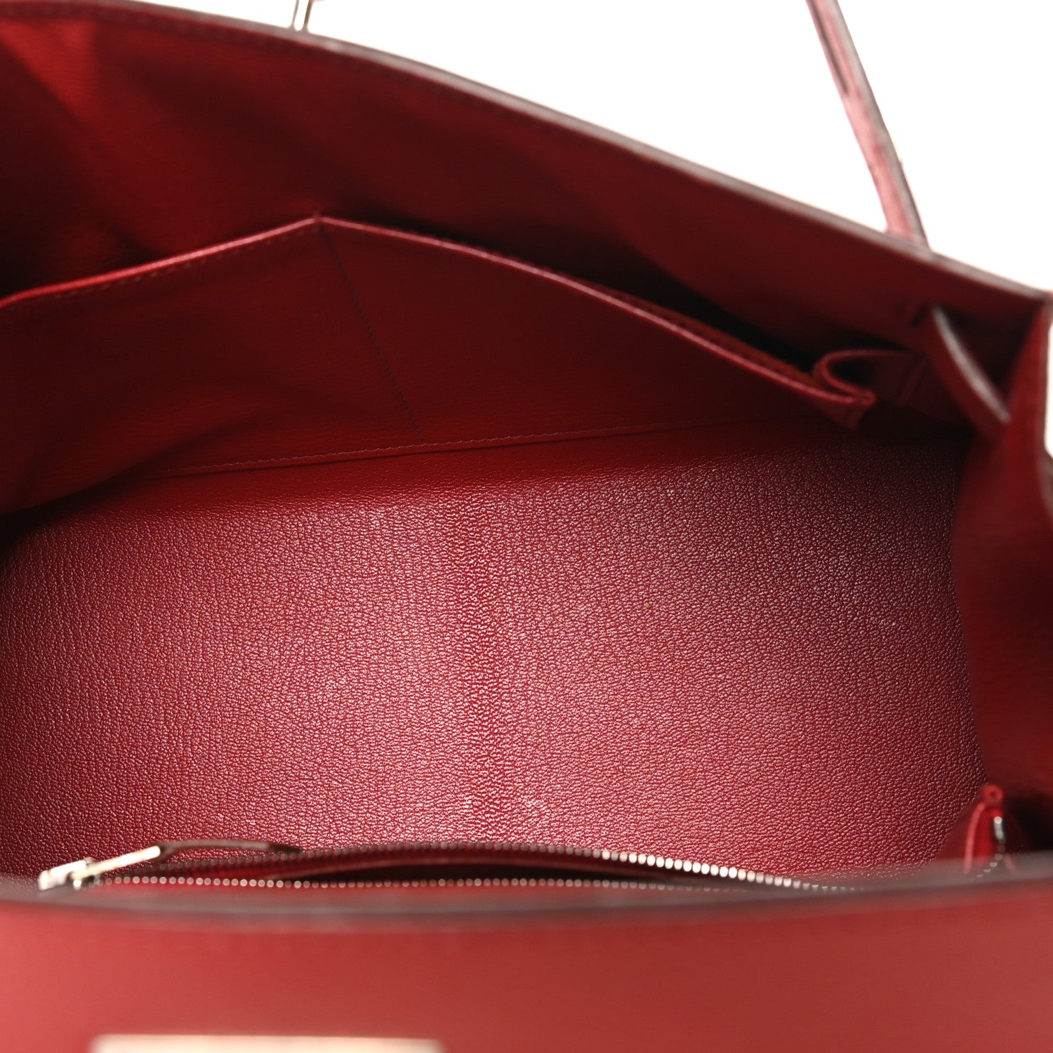 Hermes Epsom Kelly Sellier 28 Rouge Casaque 5 of 11