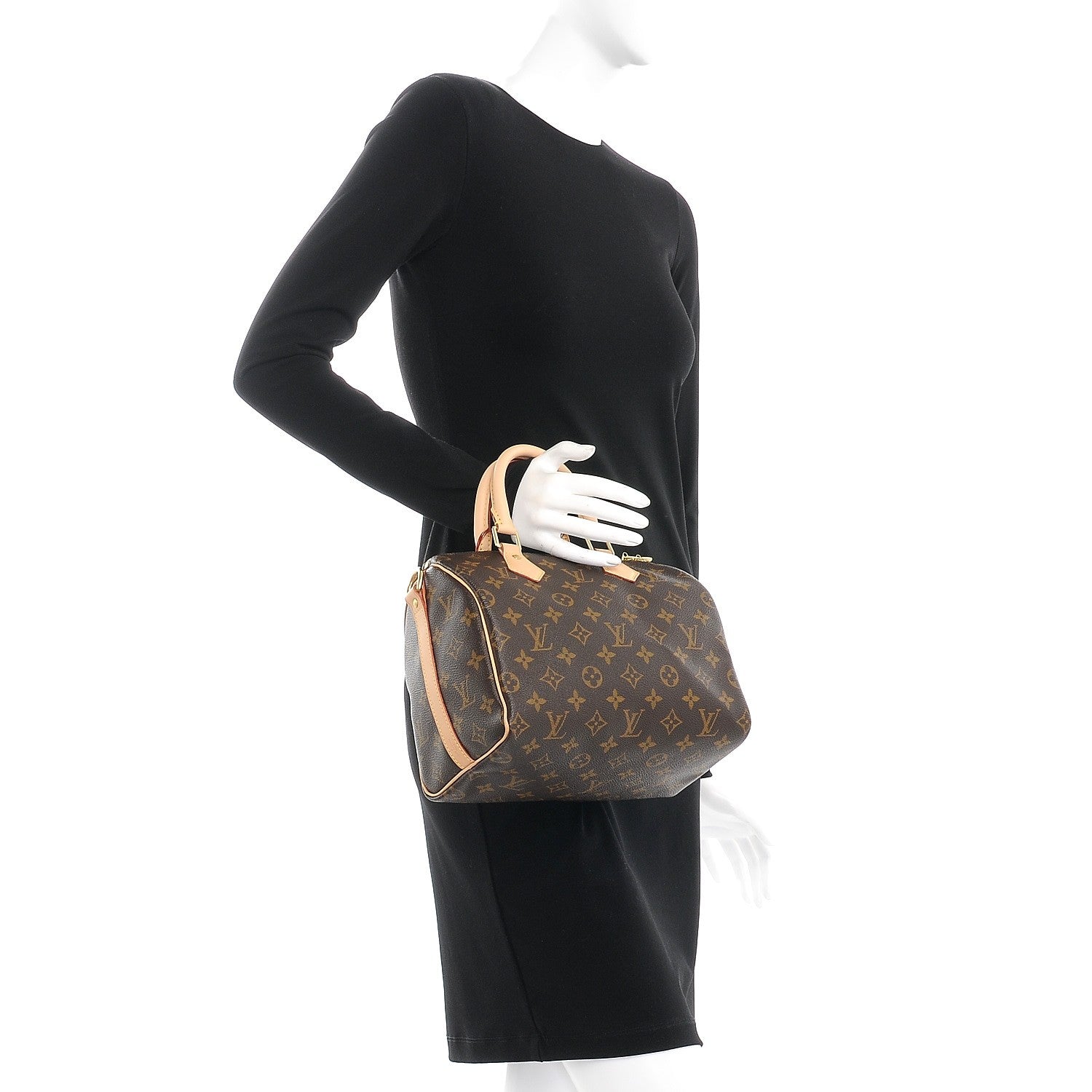 Louis Vuitton Monogram Speedy Bandouliere 25 3 of 9