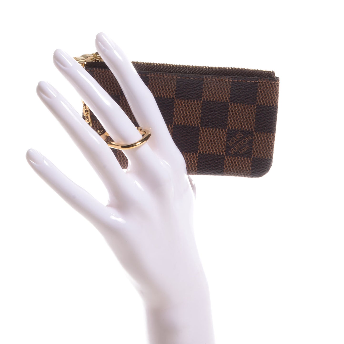 Damier Ebene Key Pouch