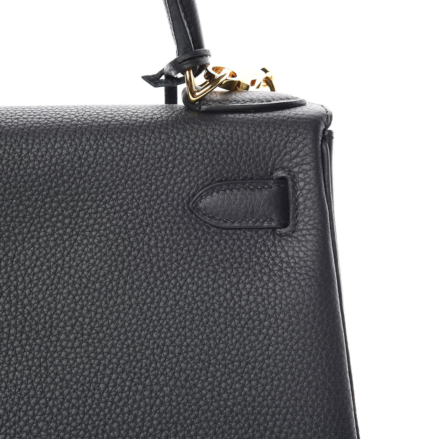 Hermes Togo Kelly Retourne 28 Black 20 of 42