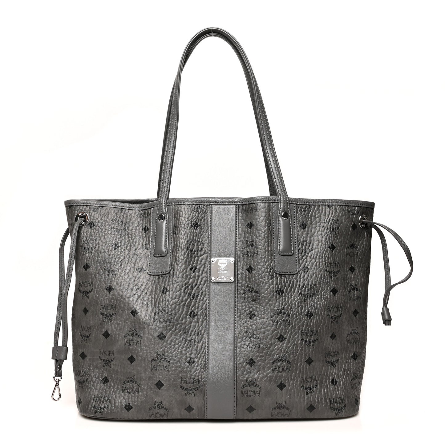 Visetos Medium Liz Reversible Shopper Tote Phantom Grey