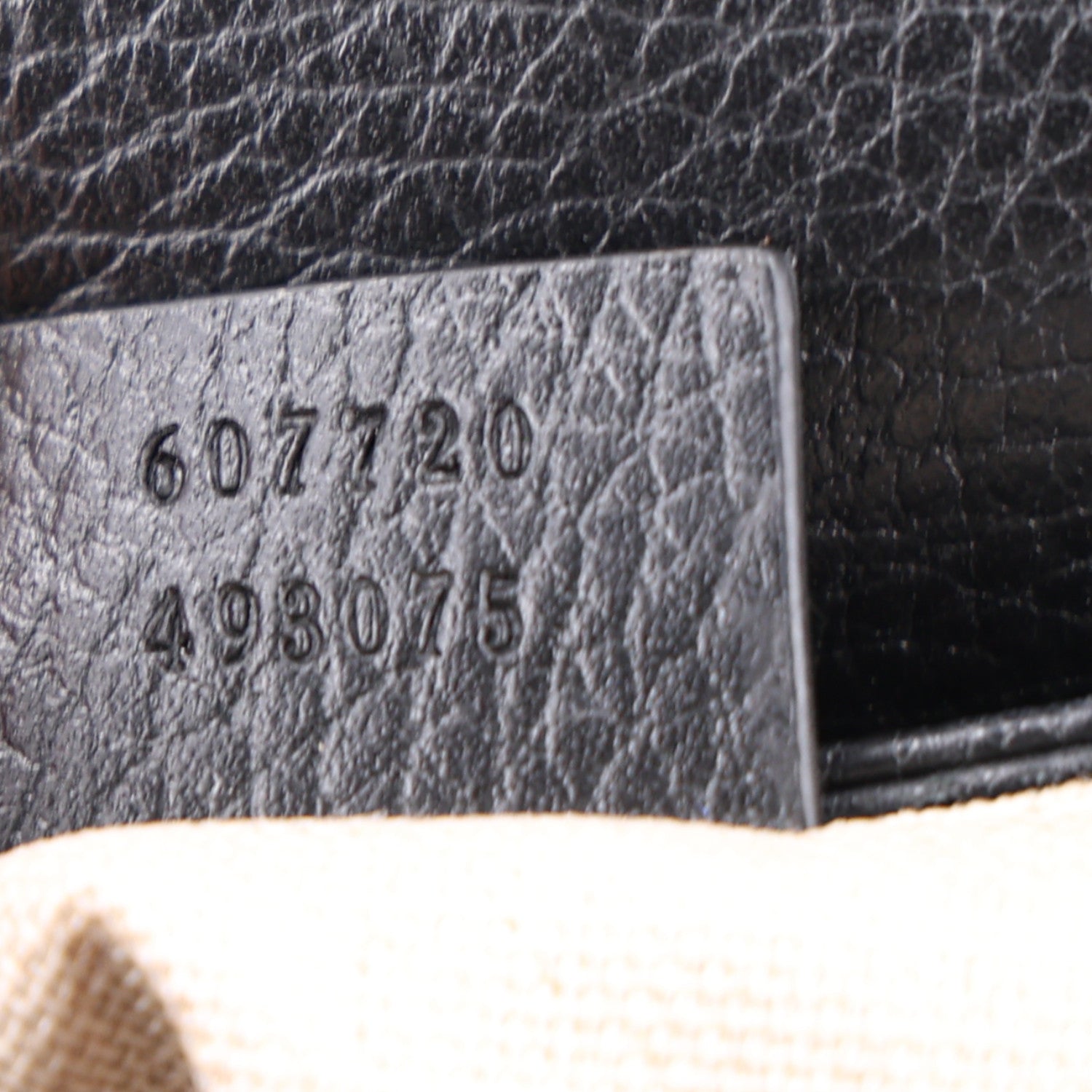 Gucci Dollar Calfskin Interlocking G Crossbody Bag Black 7 of 10