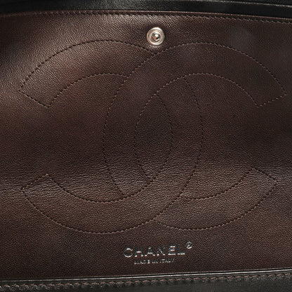 Chanel Metallic Patent 2.55 Reissue 227 Flap Dark Brown 8 of 9