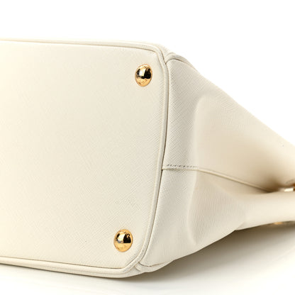 Prada Saffiano Medium Galleria Double Zip Tote Talco 10 of 10