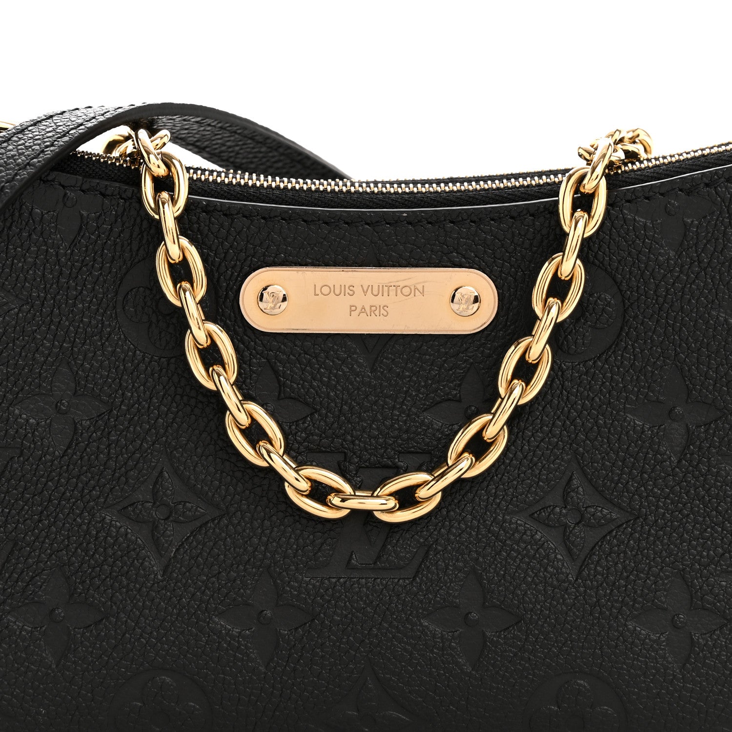 Louis Vuitton Empreinte Monogram Liv Pochette Black 8 of 14