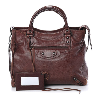 Balenciaga Agneau Classic Hardware Velo Castagna 1 of 4