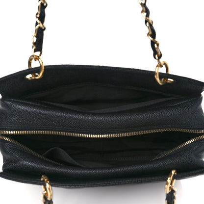 Chanel Caviar Quilted Petit Timeless Tote PTT Black 6 of 11