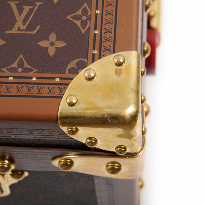 Louis Vuitton Monogram Malle Courrier Lozine Trunk 110 18 of 25
