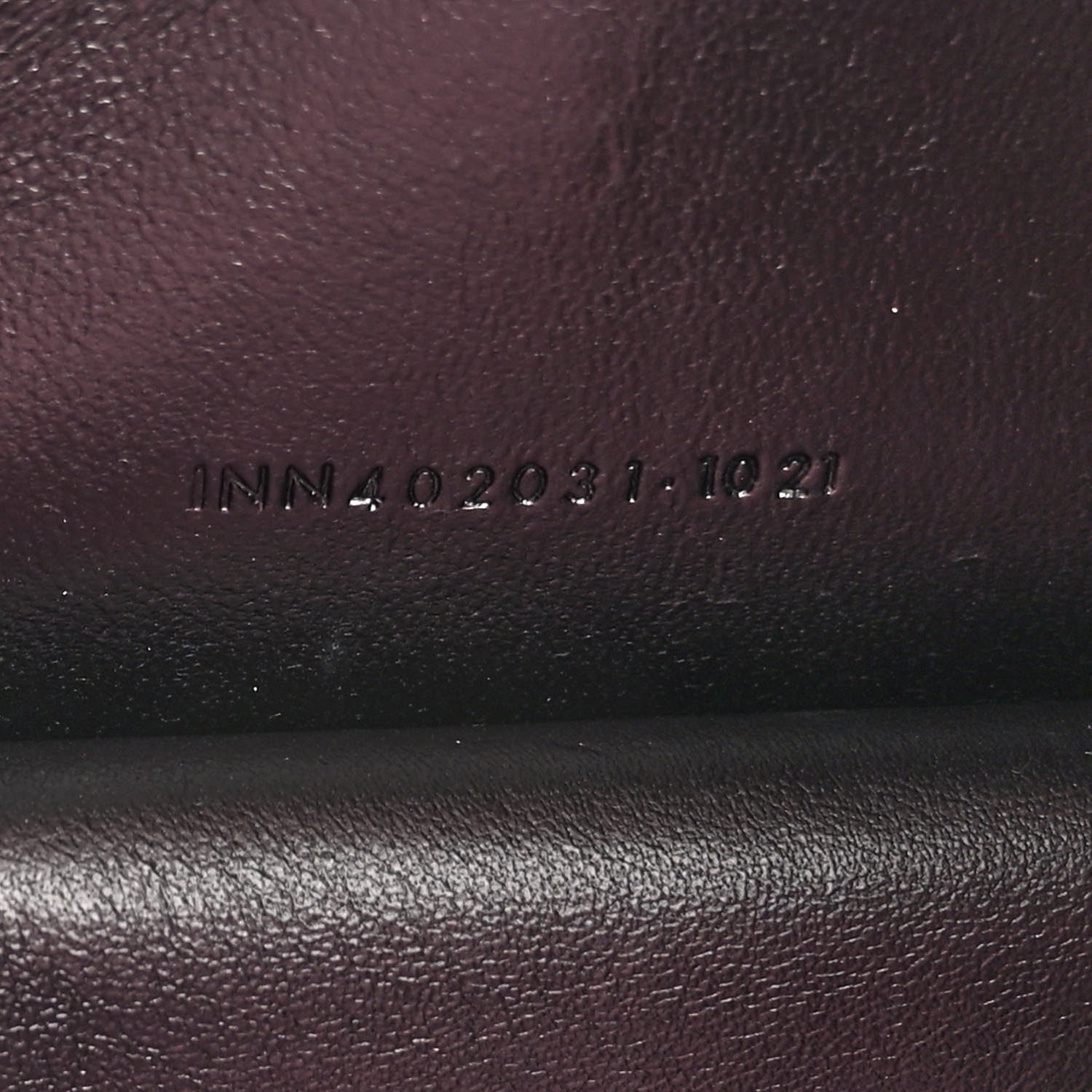 Saint Laurent Metallic Calfskin Monogram Envelope Chain Wallet Pink 7 of 10
