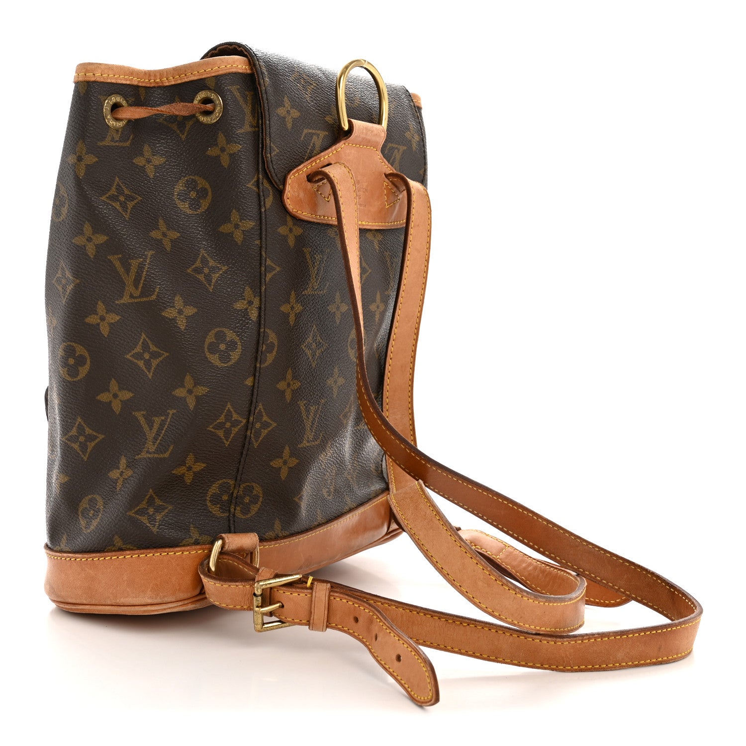 Louis Vuitton Monogram Montsouris MM Backpack 3 of 11